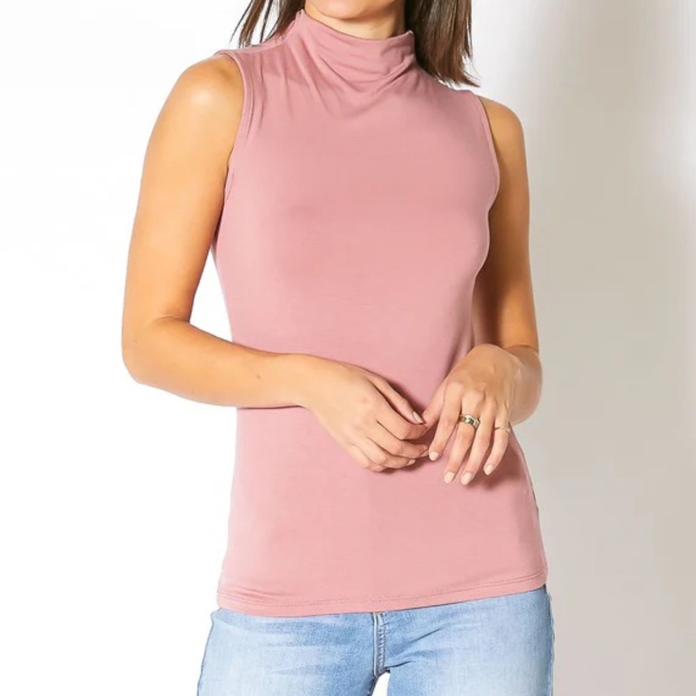 Halogen Maeve Mock Neck Blouse